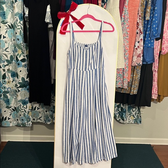 Old Navy Dresses & Skirts - Blue and White Striped Old Navy Dress